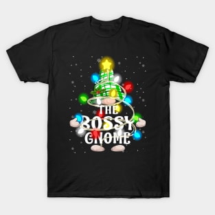 The Bossy Gnome Christmas Matching Family Shirt T-Shirt